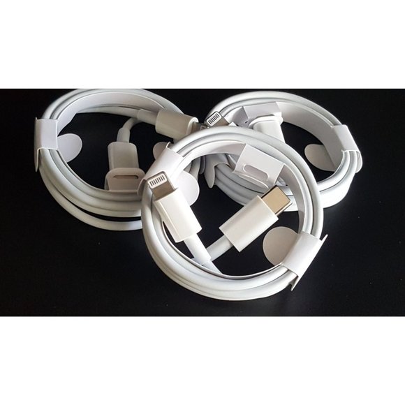 Other - 3 X Fast iPhone PD Charging Cable Cord Type C to Lightning